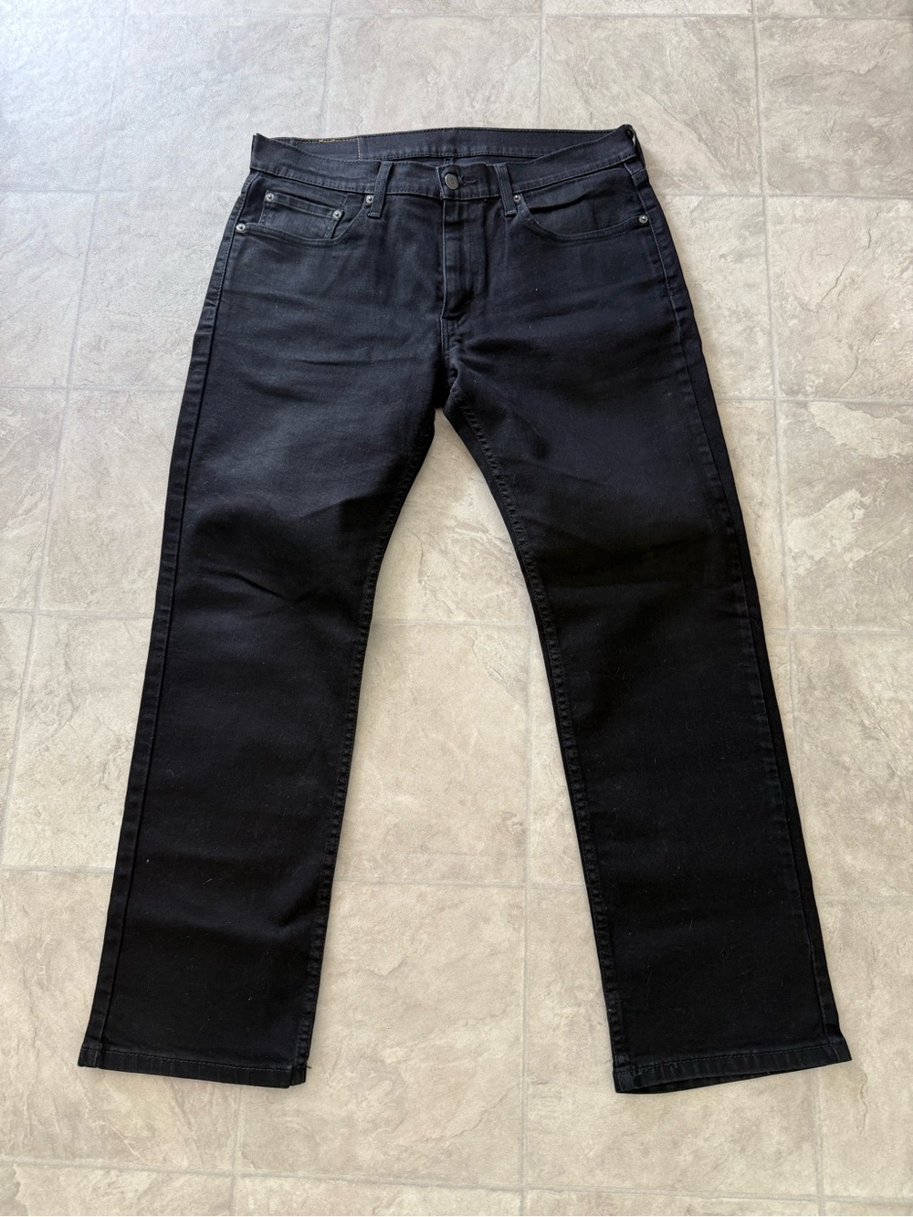 Levi's Black Straight Jeans -size 32x29